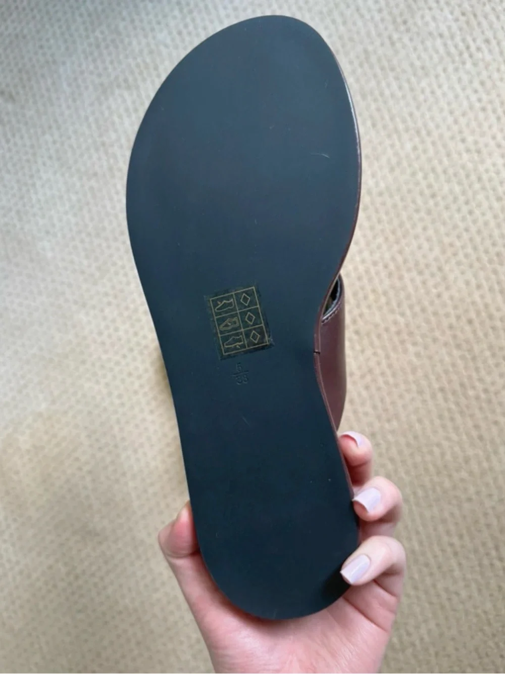 ASOS London Rebel Chocolate Sandals